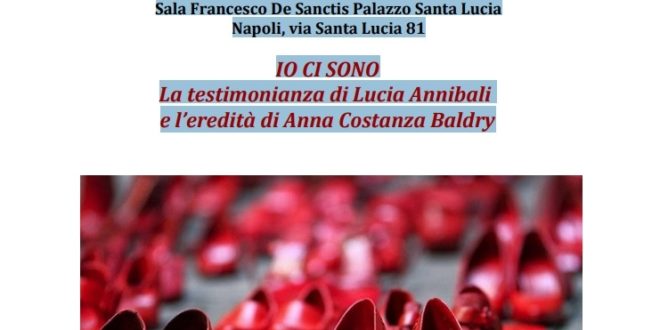 Io Ci Sono La Testimonianza Di Lucia Annibali E Leredit Di Anna